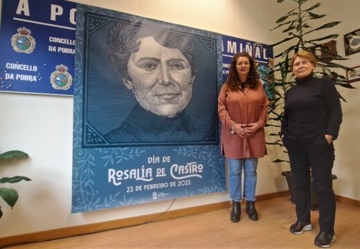 O Día de Rosalía de Castro conmemórase na Pobra con caldo de gloria, ofrenda cívica e actividades para as crianzas